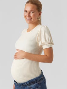 MAMA.LICIOUS MLTRINITY Graviditetstop -Whitecap Gray - 20018839