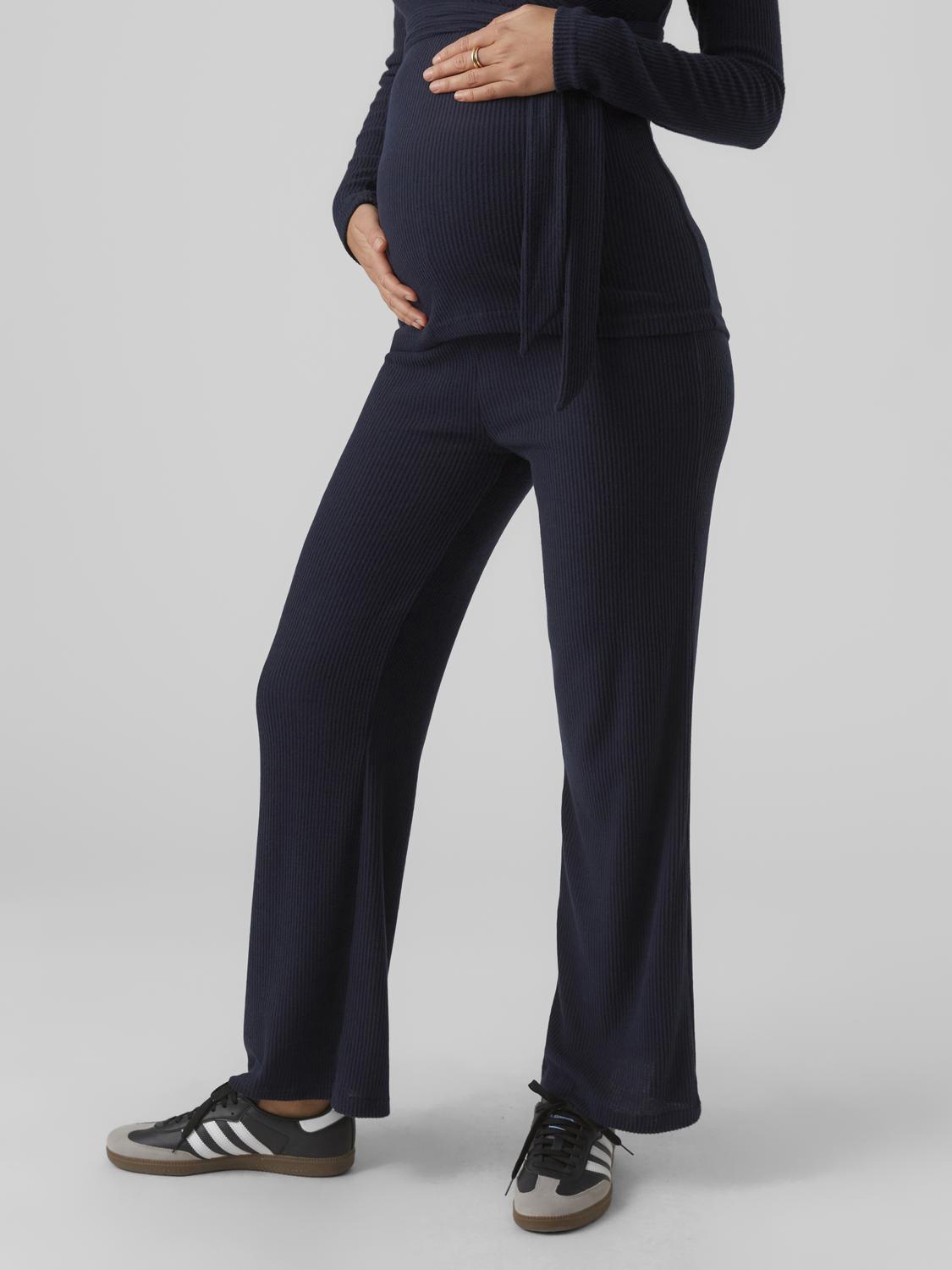 MAMA.LICIOUS Maternity-trousers -Navy Blazer - 20018840