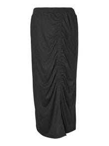 MAMA.LICIOUS Maternity-skirt -Dark Grey Melange - 20018849