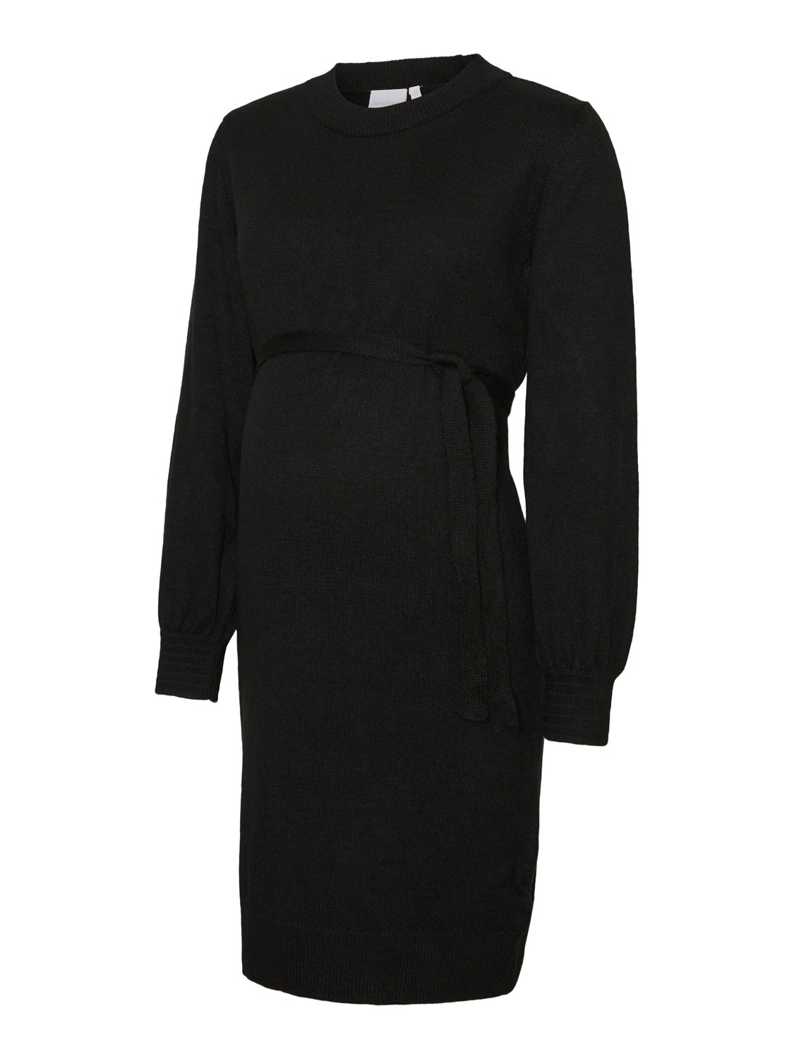 MAMA.LICIOUS Knitted maternity-dress -Black - 20018860