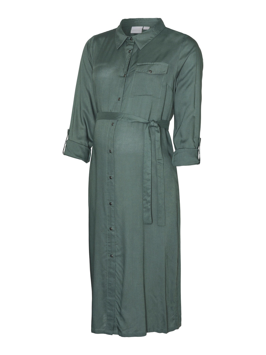 MAMA.LICIOUS Robe chemise -Dark Forest - 20018872