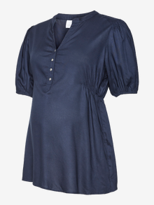 MAMA.LICIOUS Mamma-topp -Navy Blazer - 20018874