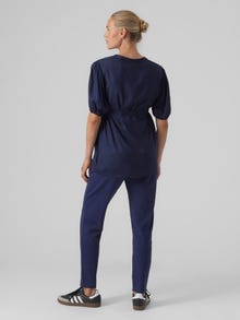 MAMA.LICIOUS Mamma-topp -Navy Blazer - 20018874