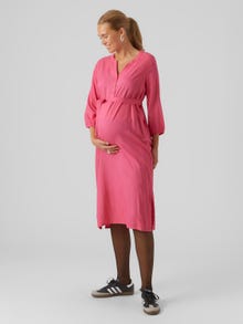 MAMA.LICIOUS Maternity-dress -Fuchsia Fedora - 20018876