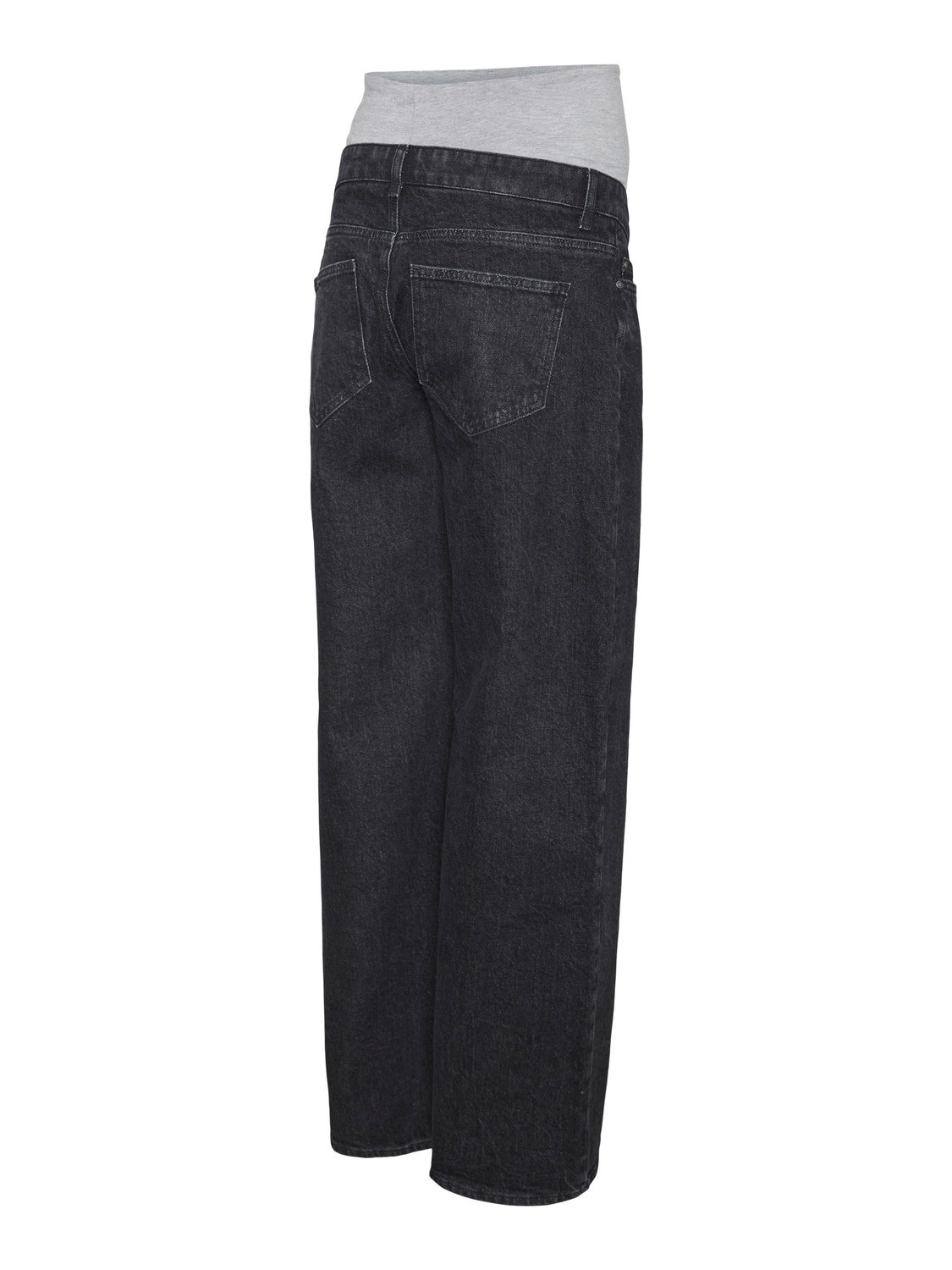 MAMA.LICIOUS Maternity-jeans -Dark Grey Denim - 20018901