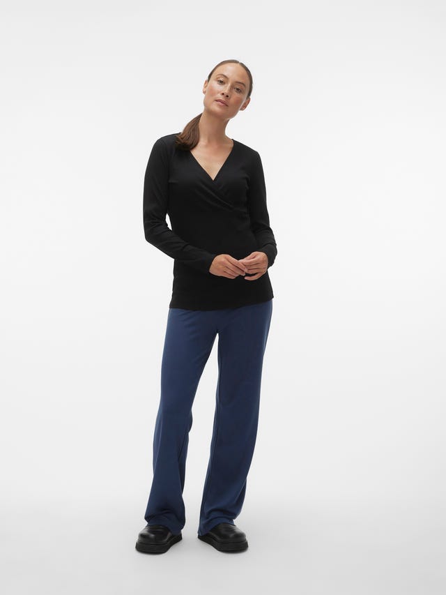 MAMA.LICIOUS Regular Fit Trousers - 20018957