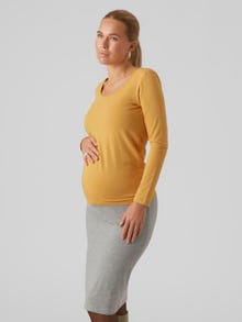 MAMA.LICIOUS Maternity-top  -Amber Gold - 20018971