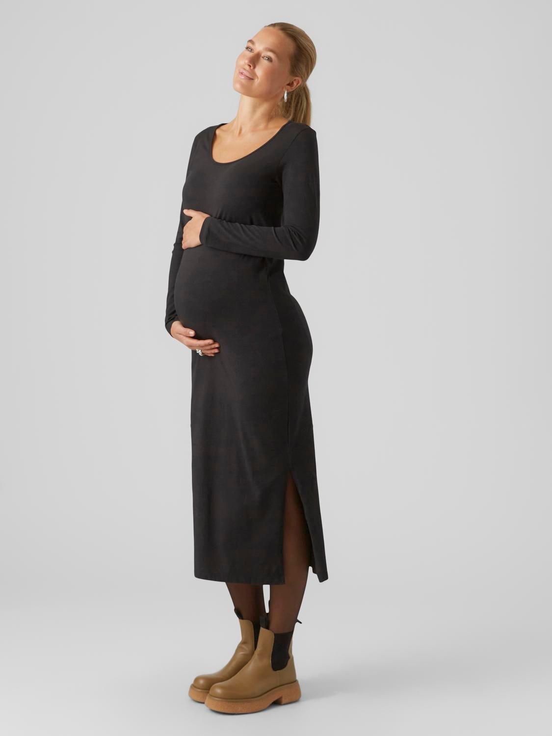 MAMA.LICIOUS Maternity-dress -Black - 20018975