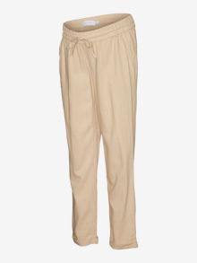 MAMA.LICIOUS Pantaloni Regular Fit -Irish Cream - 20018989