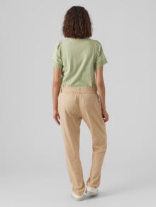 MAMA.LICIOUS Pantalons Regular Fit -Irish Cream - 20018989