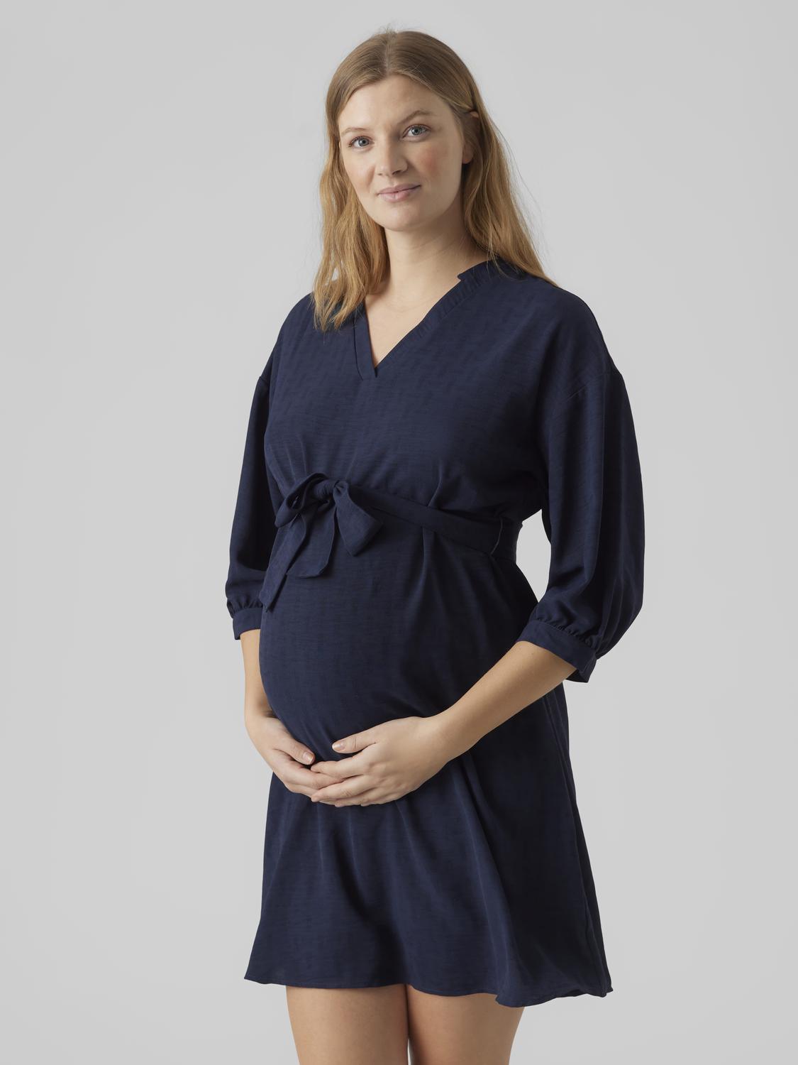 MAMA.LICIOUS Maternity-dress -Navy Blazer - 20019010