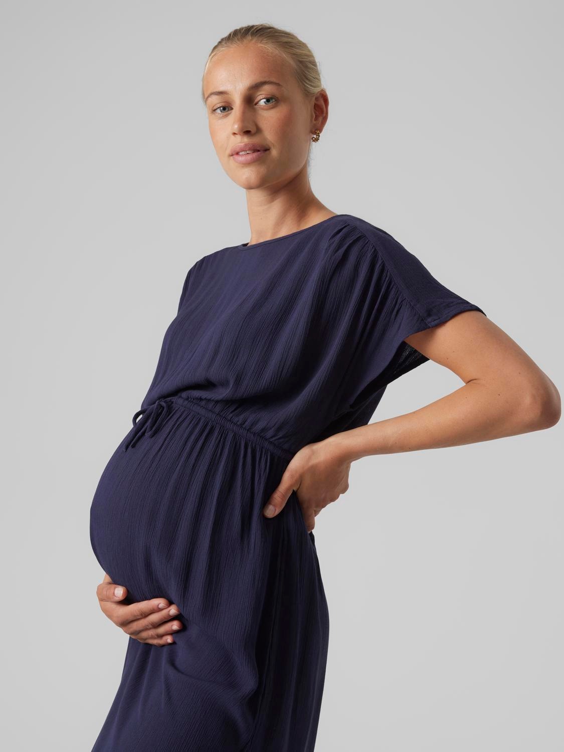 MAMA.LICIOUS Maternity-dress -Navy Blazer - 20019055