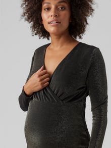 MAMA.LICIOUS Maternity-dress -Black - 20019065