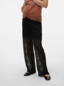 MAMA.LICIOUS Pantalones Corte loose -Black - 20019071