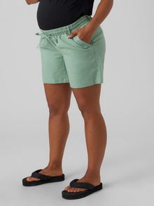 MAMA.LICIOUS Mamma-shorts -Granite Green - 20019078