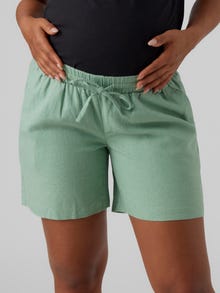 MAMA.LICIOUS Mamma-shorts -Granite Green - 20019078