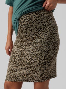 MAMA.LICIOUS Maternity-skirt -Timber Wolf - 20019104