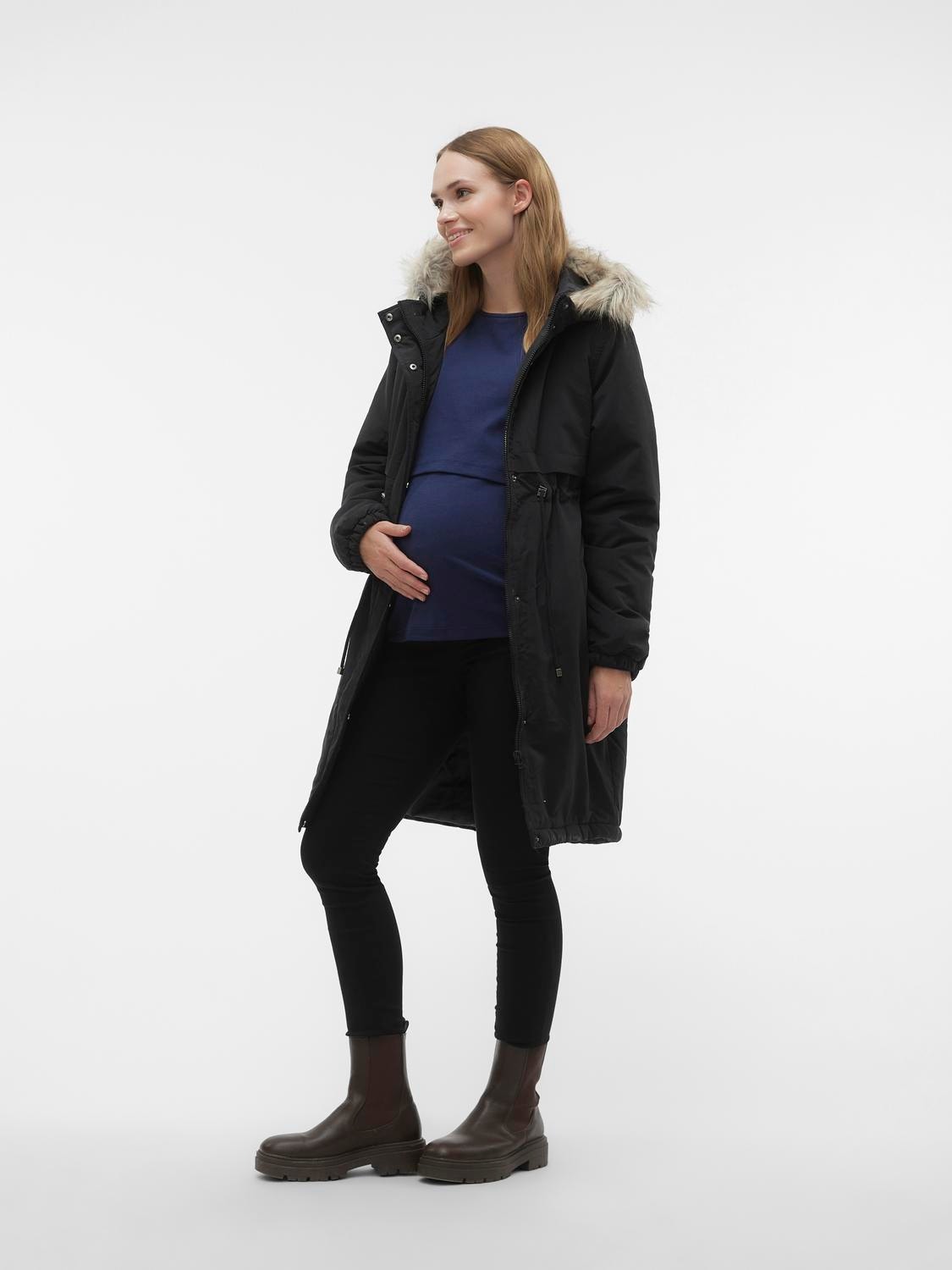 MAMA.LICIOUS Maternity-coat -Black - 20019111