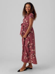 MAMA.LICIOUS Maternity-dress -Dry Rose - 20019115