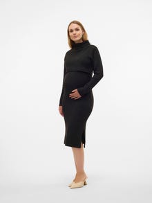 MAMA.LICIOUS MLSUNIVA Gravidklänning -Black - 20019121