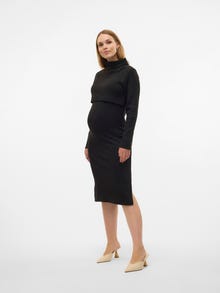 MAMA.LICIOUS MLSUNIVA Gravidklänning -Black - 20019121