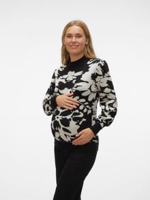 MAMA.LICIOUS PULL EN MAILLE -Whitecap Gray - 20019141