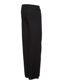 MAMA.LICIOUS Regular Fit High rise Trousers -Black - 20019163