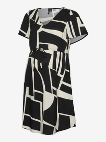 MAMA.LICIOUS VMMEASY Gravidklänning -Black - 20019179