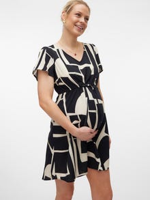 MAMA.LICIOUS VMMEASY Gravidklänning -Black - 20019179