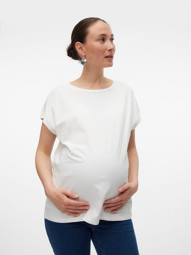MAMA.LICIOUS Maternity-t-shirt  - 20019198