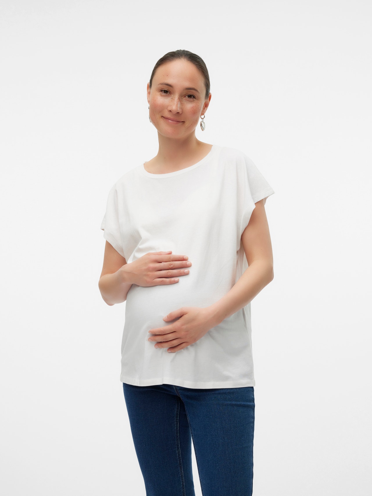 MAMA.LICIOUS Maternity-t-shirt  -Laurel Wreath - 20019198