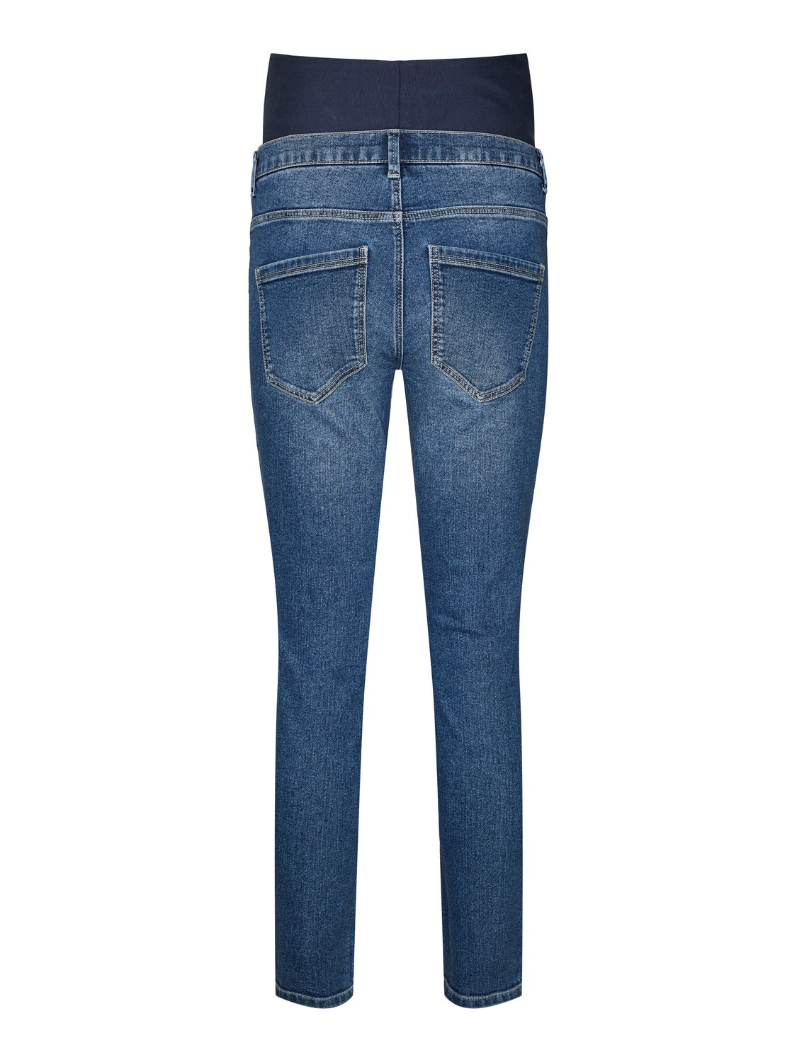 MAMA.LICIOUS Krój skinny Jeans -Medium Blue Denim - 20019224