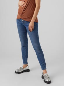 MAMA.LICIOUS Skinny fit Farkut -Medium Blue Denim - 20019224