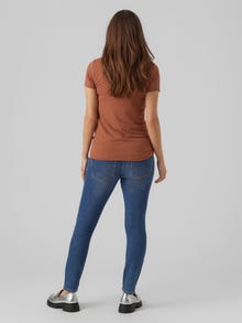 MAMA.LICIOUS Skinny Fit Jeans -Medium Blue Denim - 20019224
