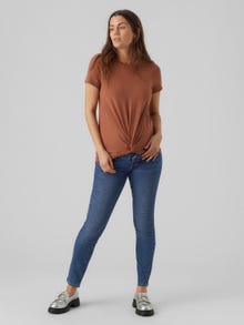 MAMA.LICIOUS Skinny fit Farkut -Medium Blue Denim - 20019224