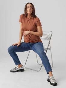 MAMA.LICIOUS Skinny Fit Jeans -Medium Blue Denim - 20019224