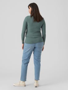 MAMA.LICIOUS Jeans Mom Fit -Light Blue Denim - 20019227