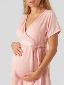 MAMA.LICIOUS Mamma-klänning -Silver Pink - 20019242