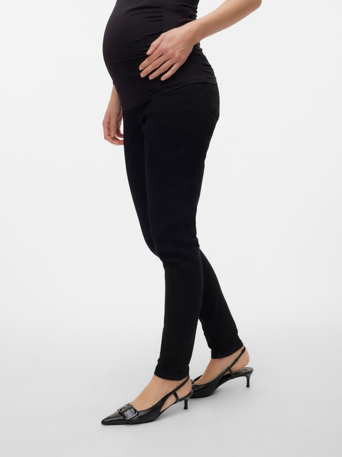 Maternity jeggings Black MAMA.LICIOUS