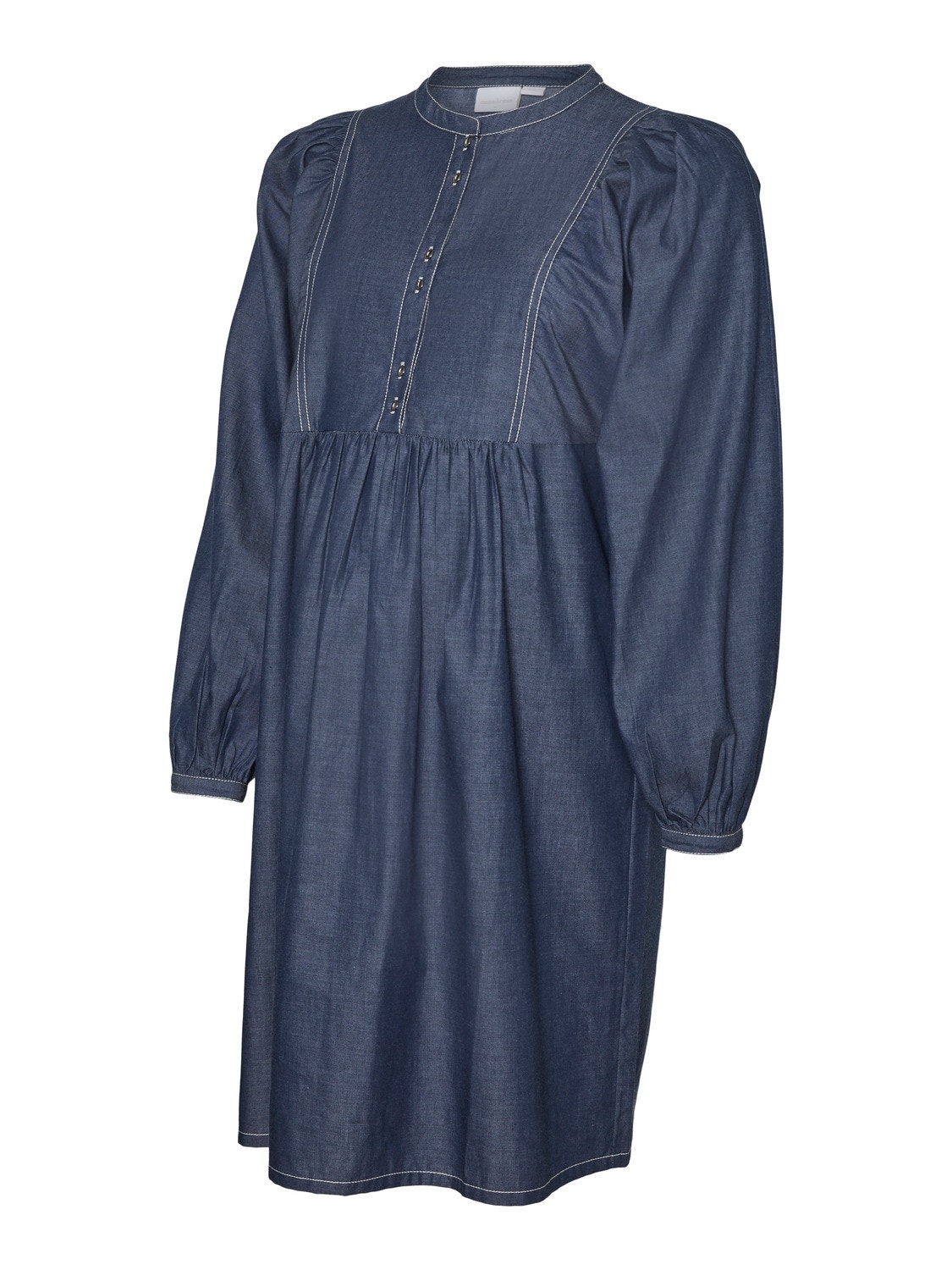 MAMA.LICIOUS Mamma-kjole -Dark Blue Denim - 20019301
