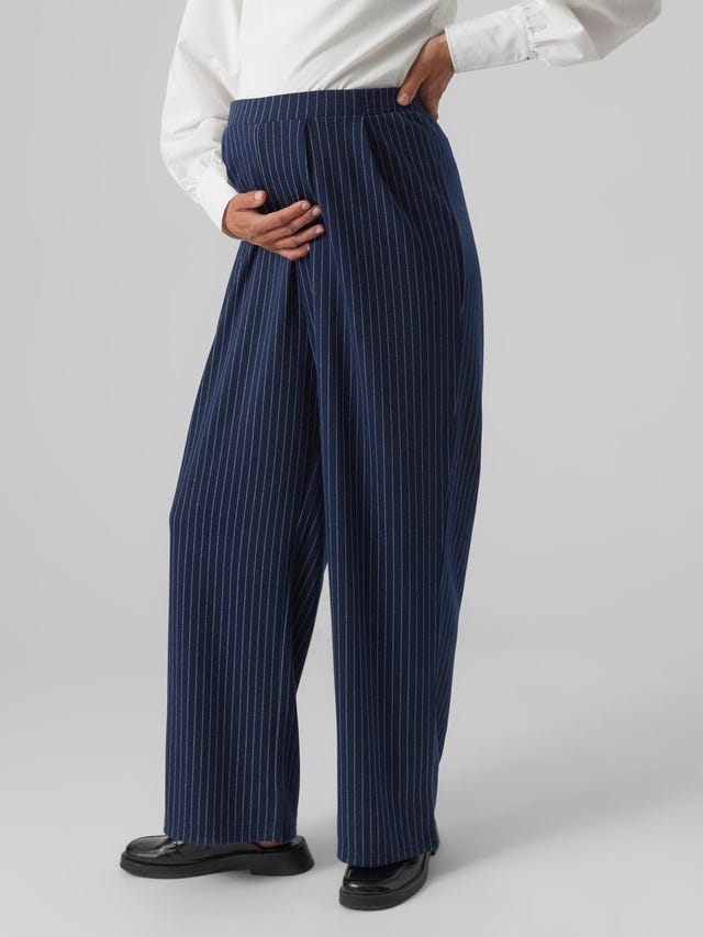 MAMA.LICIOUS Loose Fit Trousers - 20019320
