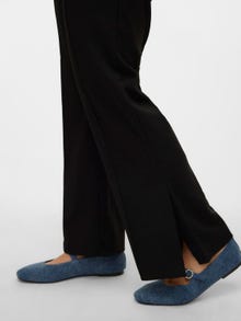 MAMA.LICIOUS Pantalones Corte regular Aberturas laterales -Black - 20019366
