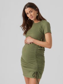 MAMA.LICIOUS Maternity-dress -Olivine - 20019395