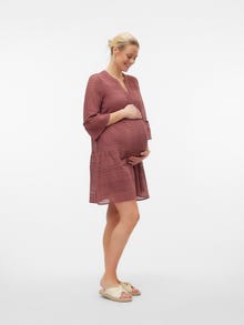 MAMA.LICIOUS Maternity-tunic -Rose Brown - 20019403