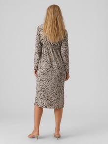 MAMA.LICIOUS MLRUBY Robe de Maternité -Ghost Gray - 20019436