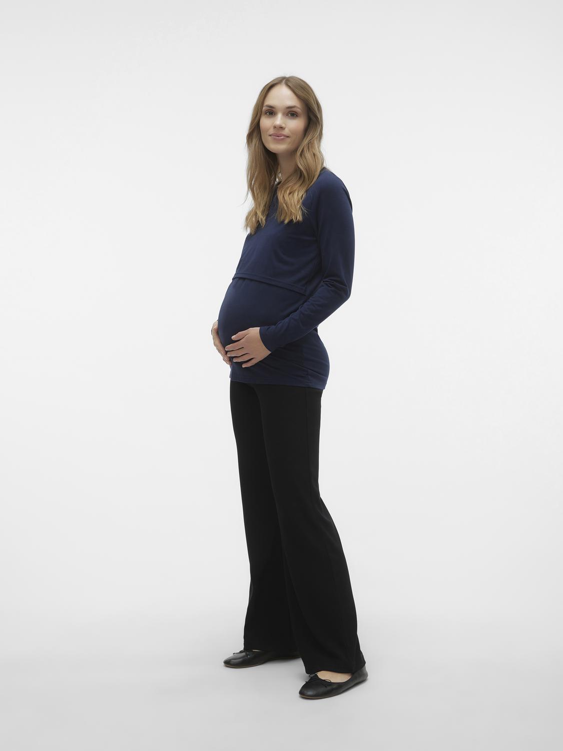 MAMA.LICIOUS Maternity-trousers -Black - 20019507
