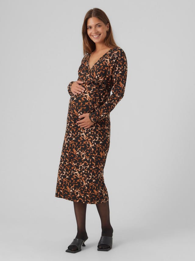 Graviditetskjoler Køb flotte kjoler til gravide MAMALICIOUS