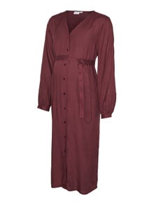 MAMA.LICIOUS Mamma-klänning -Tawny Port - 20019522