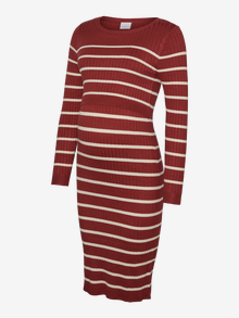 MAMA.LICIOUS MLNEWSIV Vestido de Maternidad -Marsala - 20019588