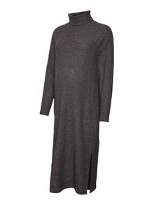 MAMA.LICIOUS Zwangerschaps-jurk -Medium Grey Melange - 20019606